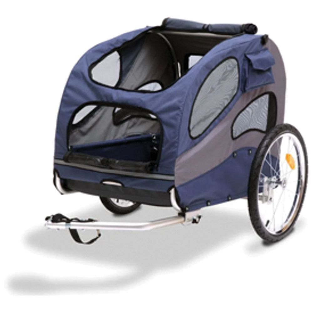 bicycle carrier blue dog bike shop